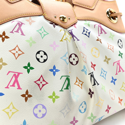 Louis Vuitton Monogram Multicolor Ursula White 11 of 12