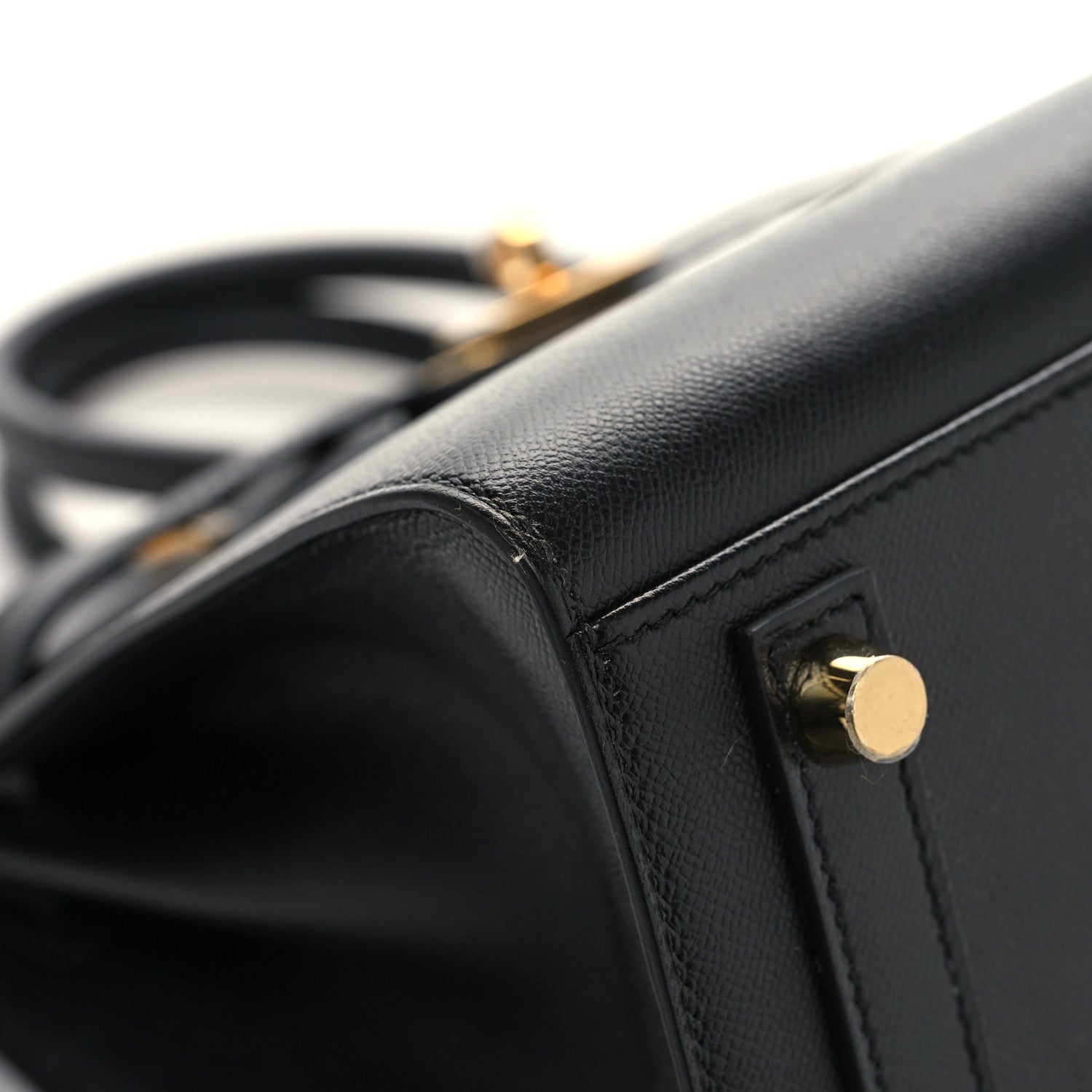 Hermes Madame Calfskin Birkin Sellier 25 Black 12 of 13