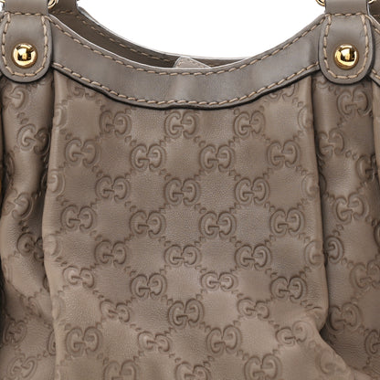 Gucci Guccissima Medium Sukey Tote Taupe 8 of 12