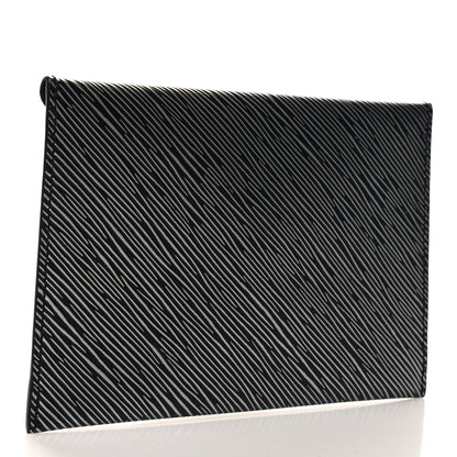Louis Vuitton Metallic Epi Medium Kirigami Pochette Insert Platine 3 of 9