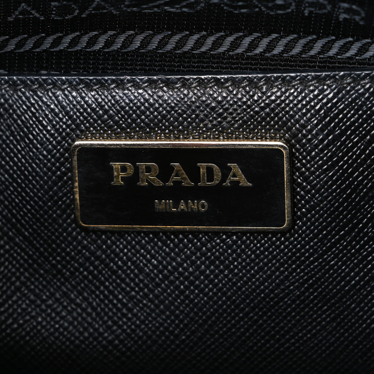 Prada Saffiano Lux Medium Galleria Double Zip Tote Black 6 of 11
