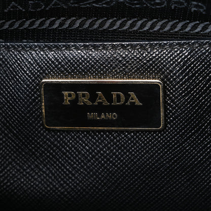 Prada Saffiano Lux Medium Galleria Double Zip Tote Black 6 of 11