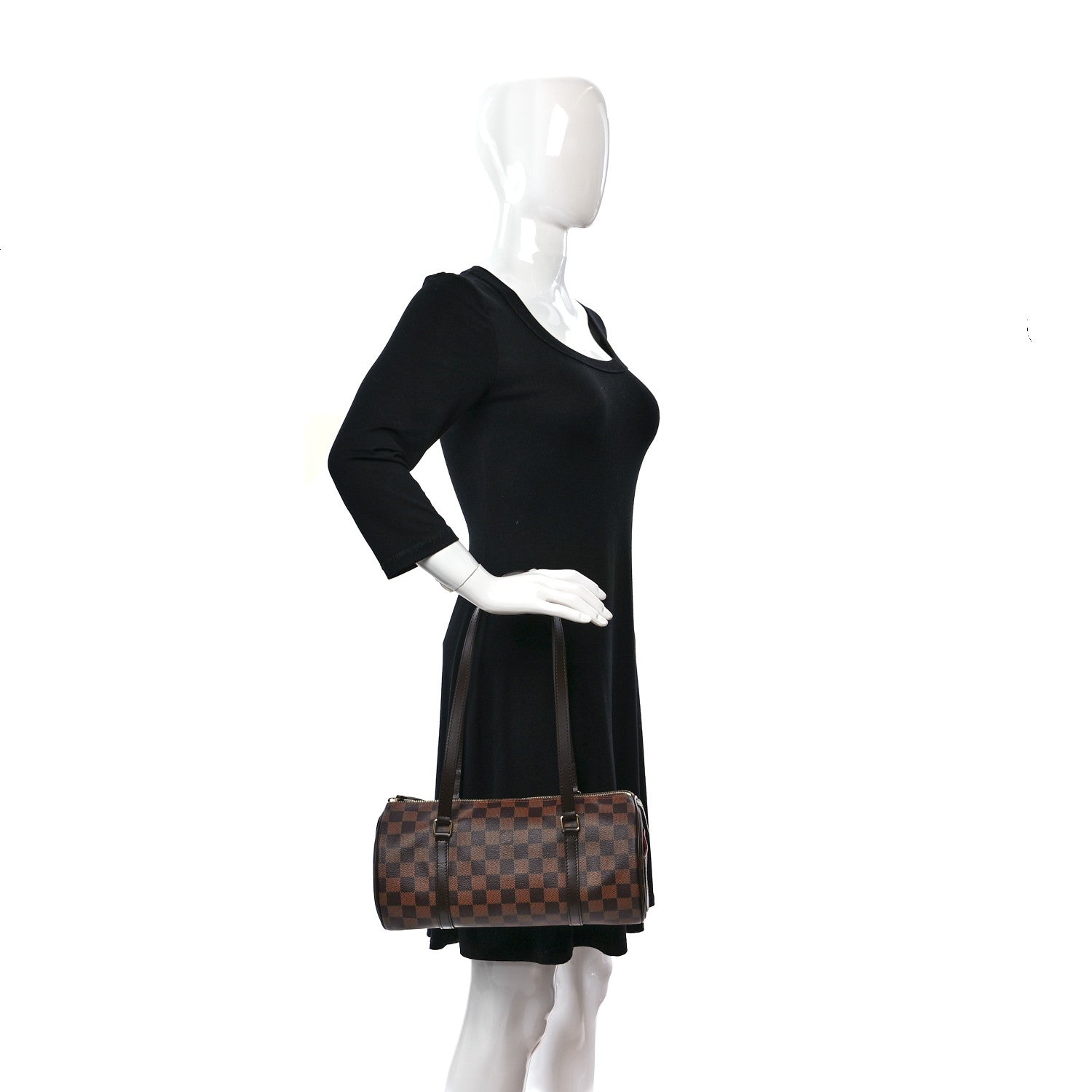 Louis Vuitton Damier Ebene Neo Papillon 3 of 9