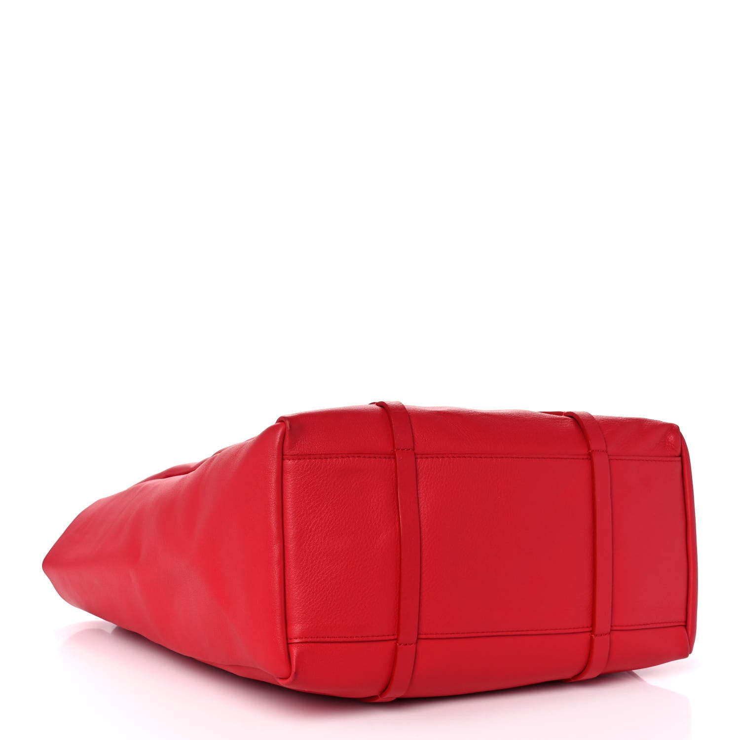 Balenciaga Veau Baltimore Double Sided Small Everyday Tote Rouge Vermeil Black 5 of 16