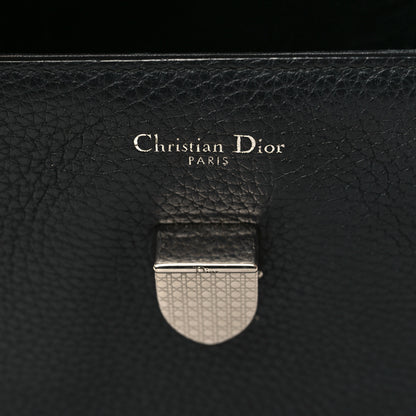 Christian Dior Grained Calfskin Medium Diorever Flap Black 6 of 11