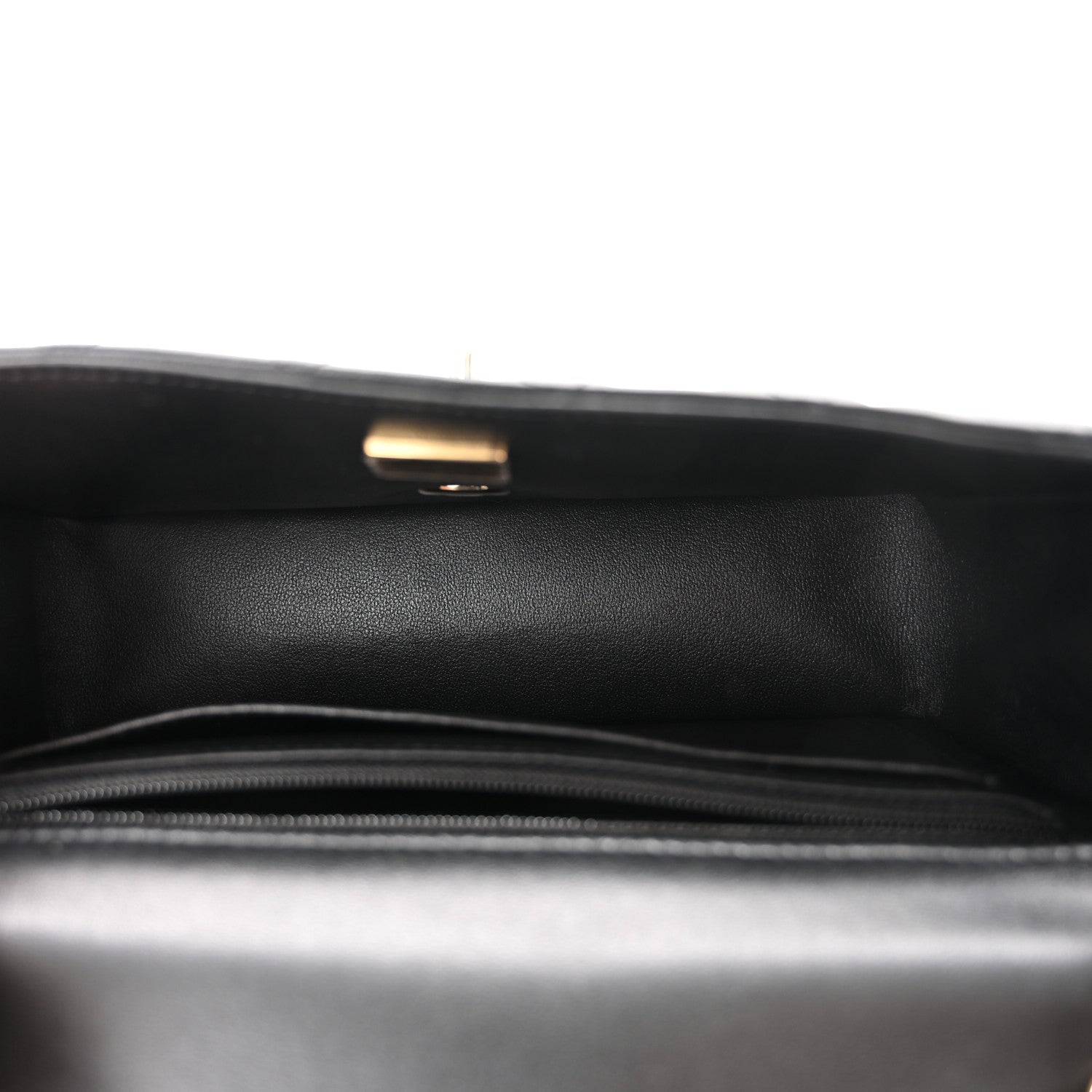 Chanel Lambskin Quilted Mini Rectangular Flap Black 5 of 12