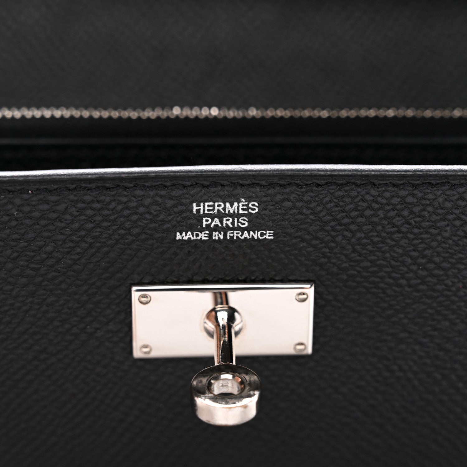 Hermes Epsom Kelly Longue Wallet Black 6 of 8