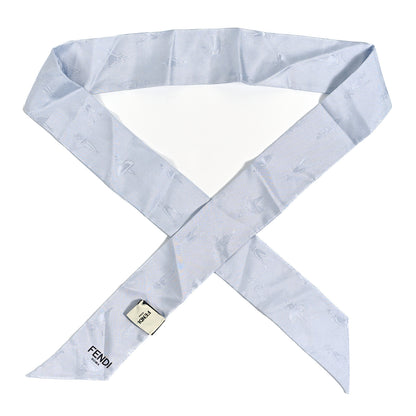 Fendi Silk Jacquard Bamboline Wrappy Bandeau Artico 1 of 3