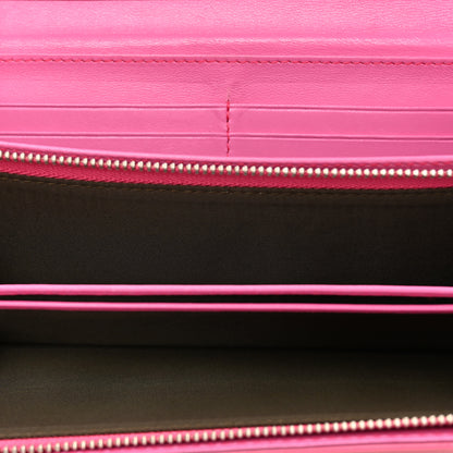 Christian Dior Patent Ultimate Rendez-vous Chain Wallet Fuchsia 7 of 14