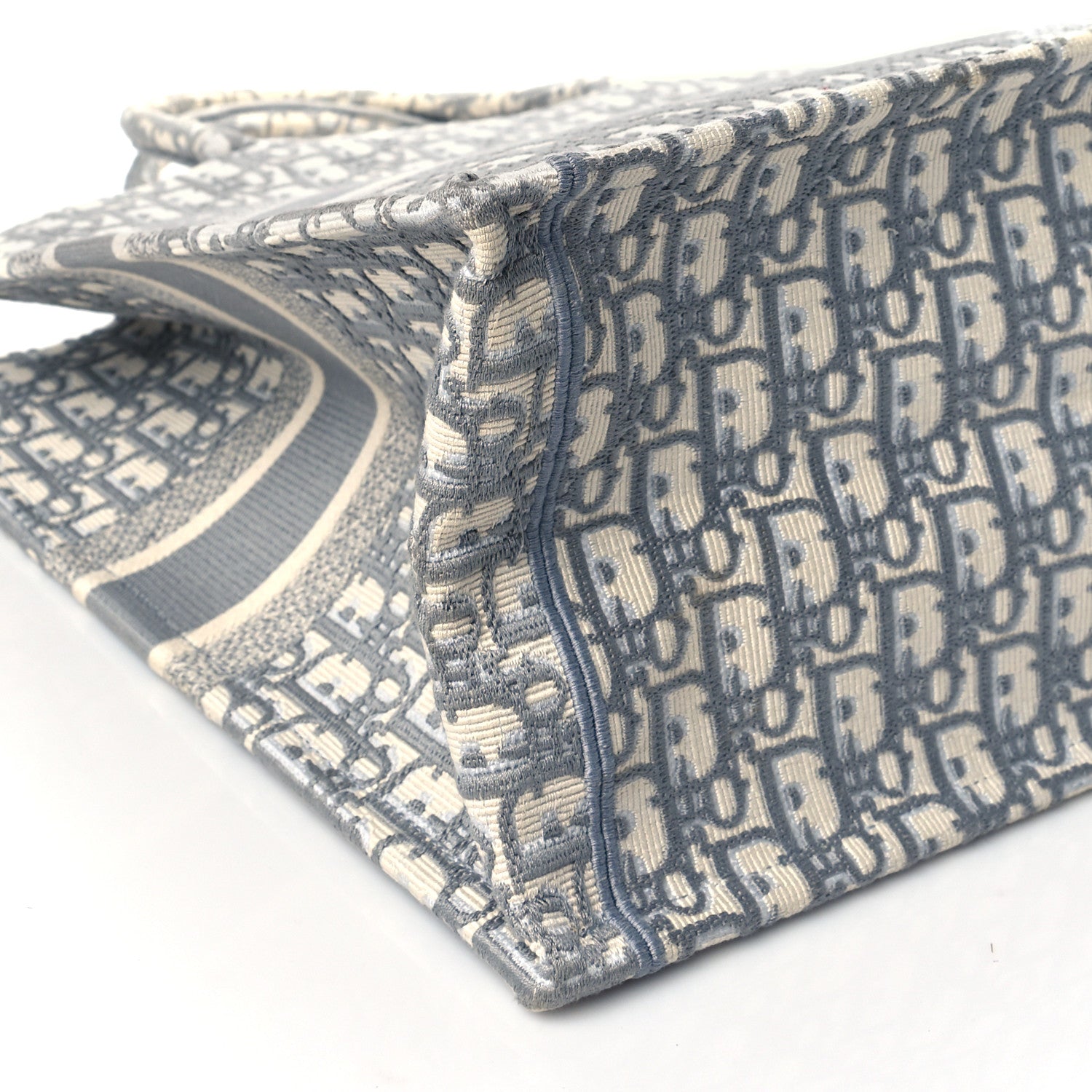 Christian Dior Oblique Large Book Tote Grey 9 of 10