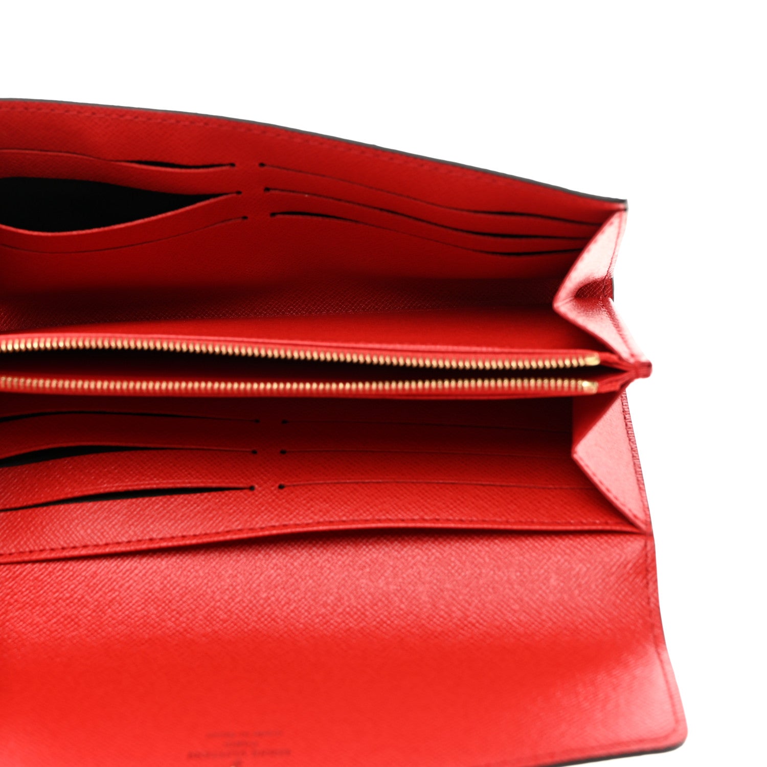 Louis Vuitton LOUIS VUITTON Monogram Sarah Wallet NM Coquelicot 5 of 6
