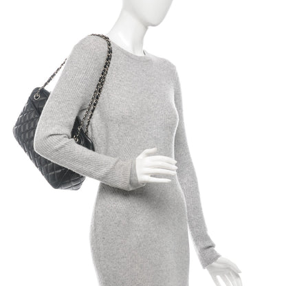 Chanel Lambskin Quilted Medium Camera Case Black 2 of 7