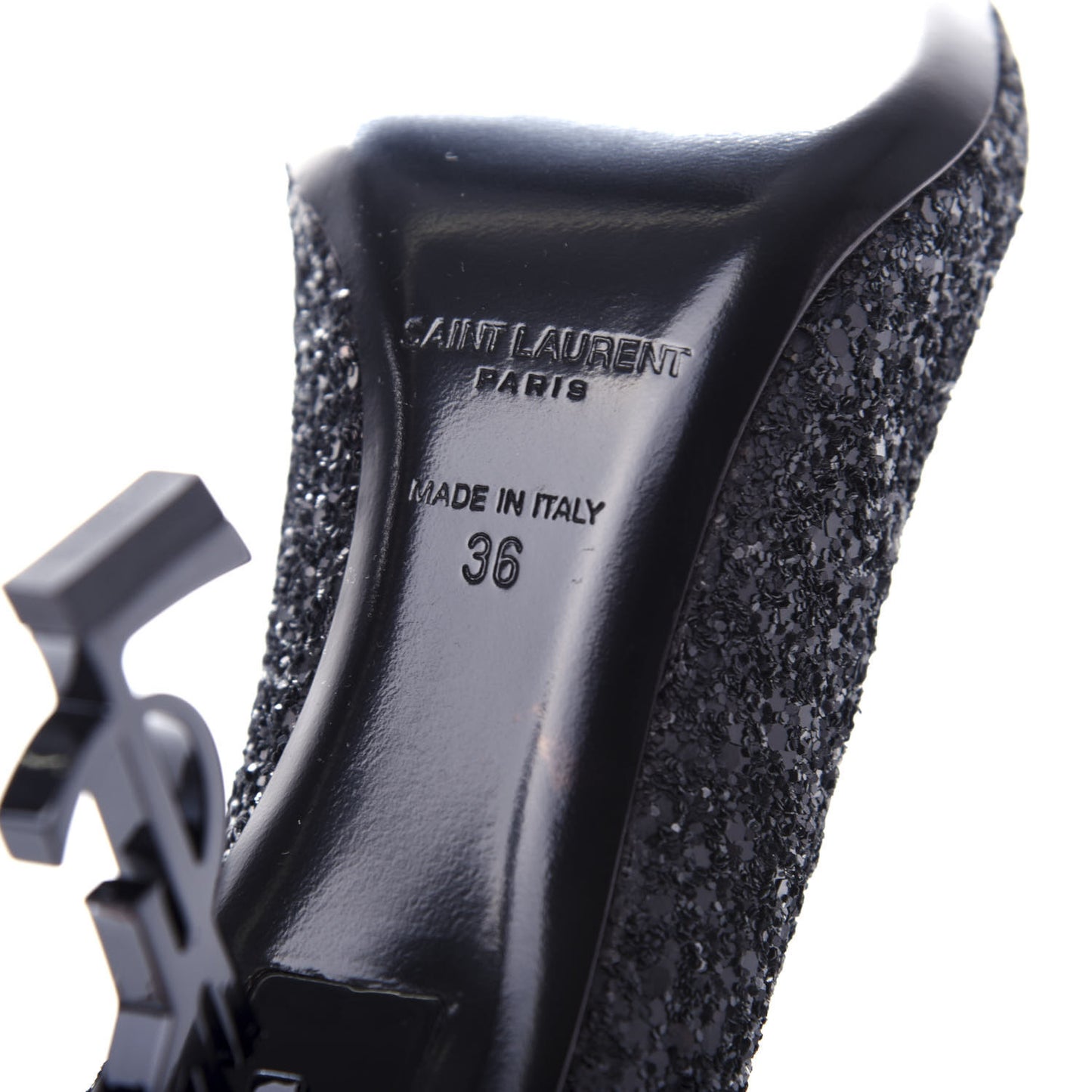 Glitter Opyum 100 Pumps 36 Black