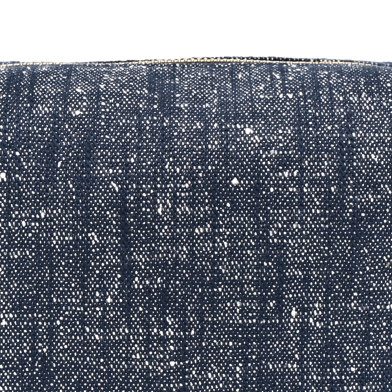 Bottega Veneta Denim Boucle Wallace Shoulder Bag Navy White Space 8 of 10