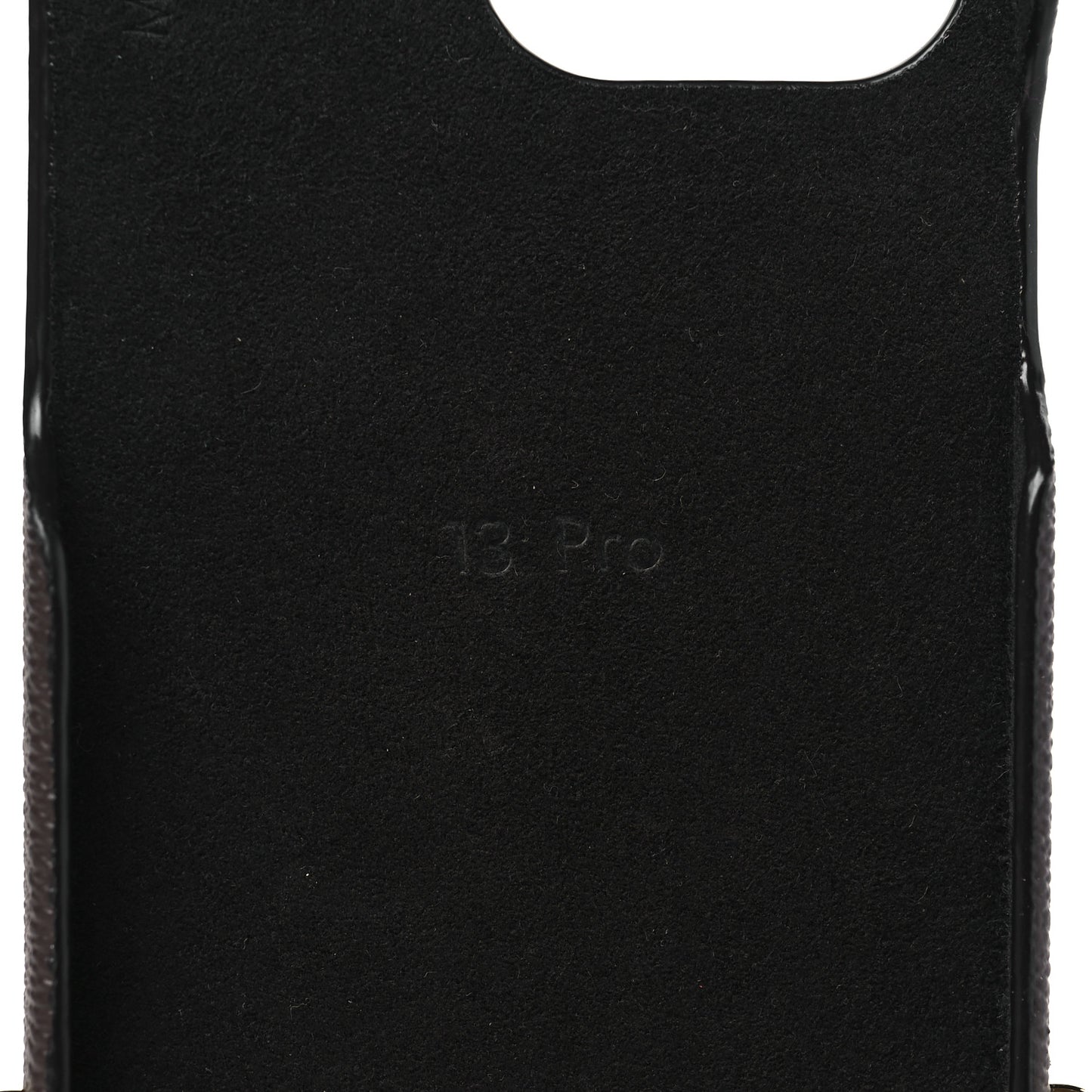 Monogram Bumper On Strap iPhone 13 Pro Black