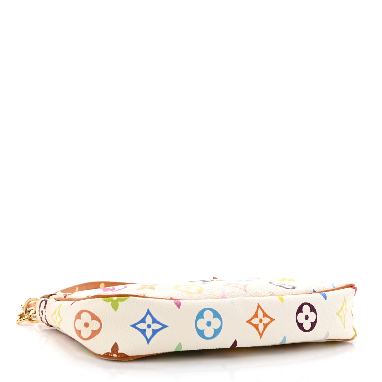 Louis Vuitton Monogram Multicolor Pochette Accessories White 4 of 11