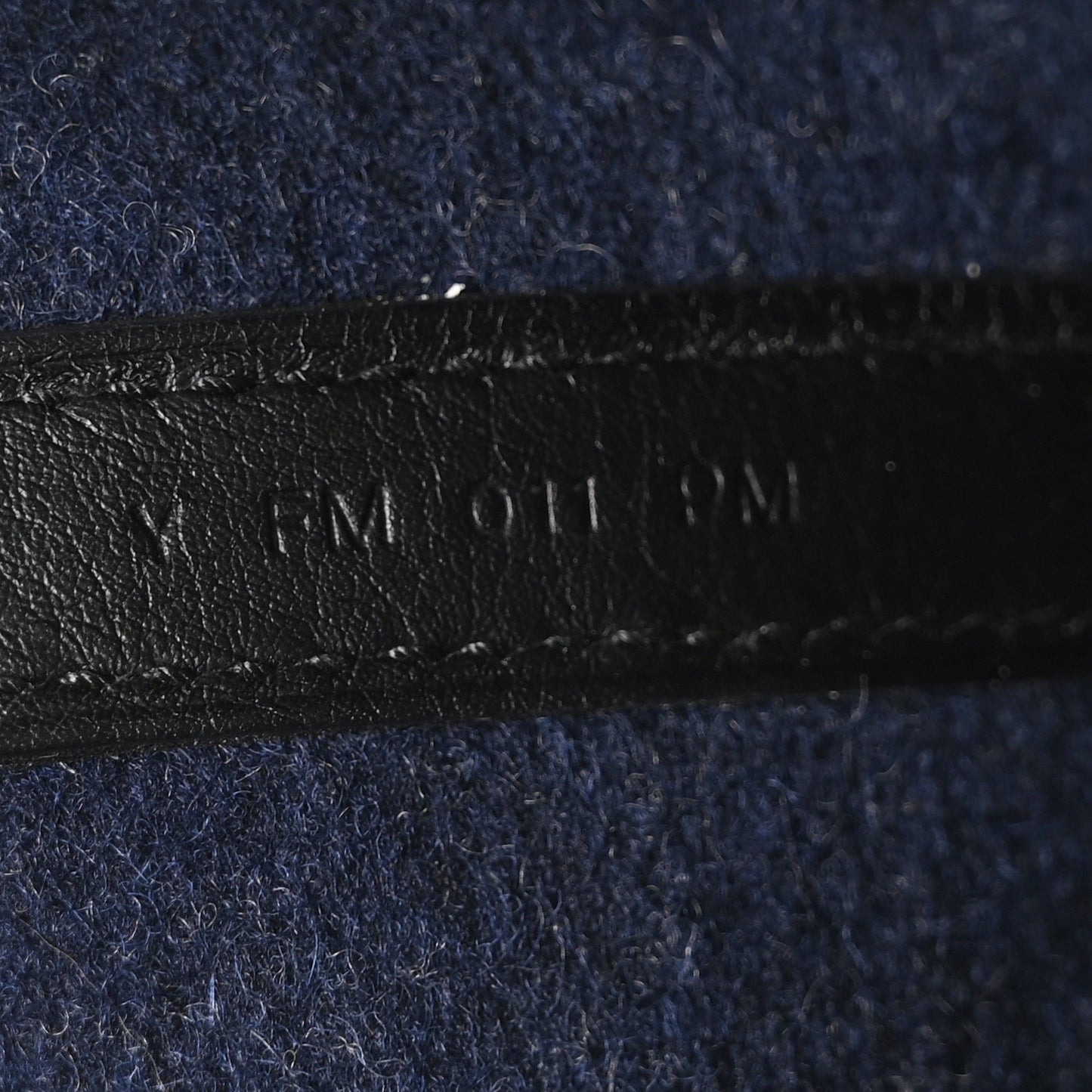 Feutre Swift Picotin Lock 22 MM Bleu Nuit Black