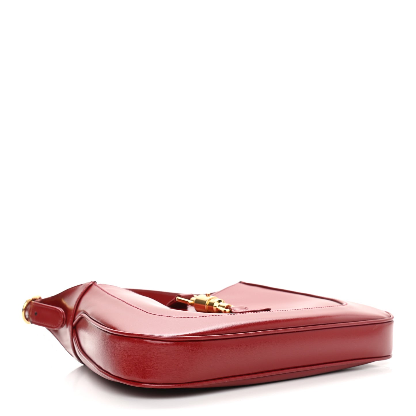 Boarded Dyana Lux Calfskin Small Jackie 1961 Hobo New Cherry Red