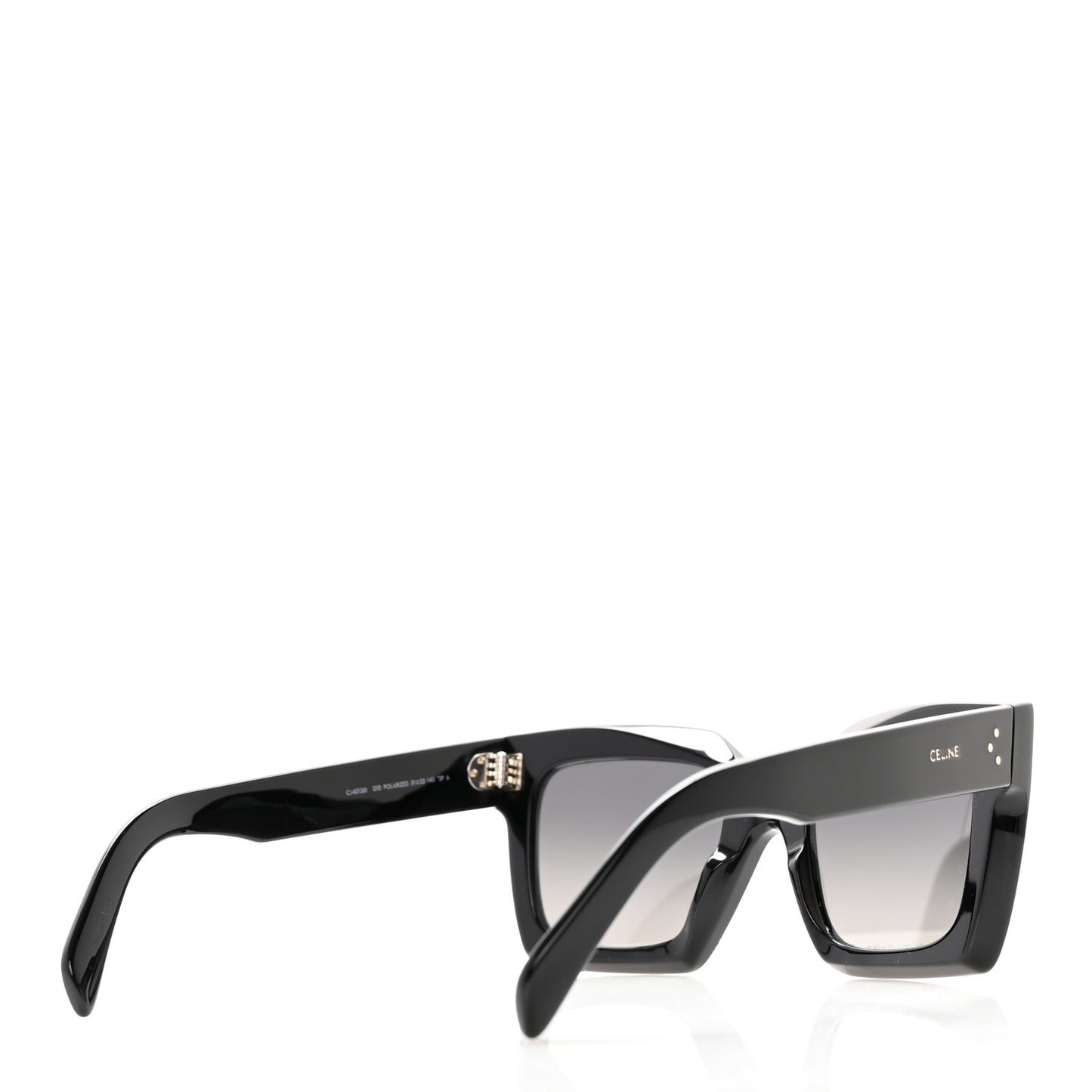 Acetate Square Sunglasses CL401301 Black