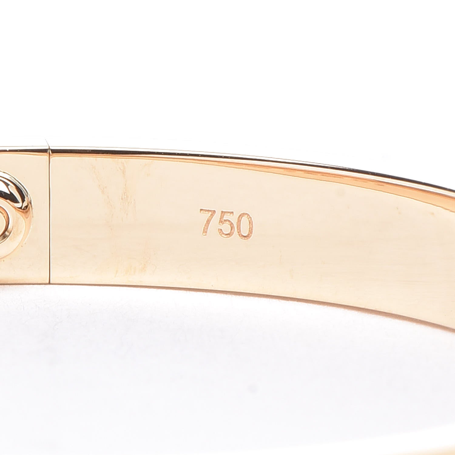 Cartier 18K Yellow Gold LOVE Bracelet 17 6 of 6