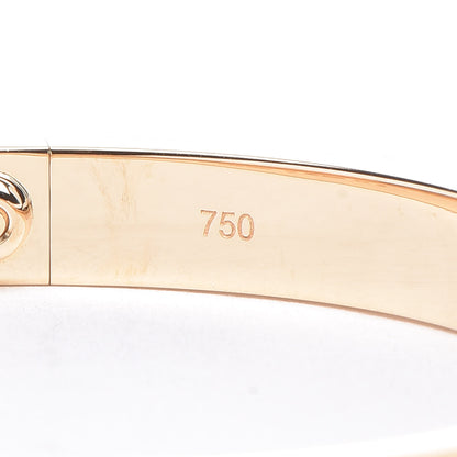Cartier 18K Yellow Gold LOVE Bracelet 17 6 of 6