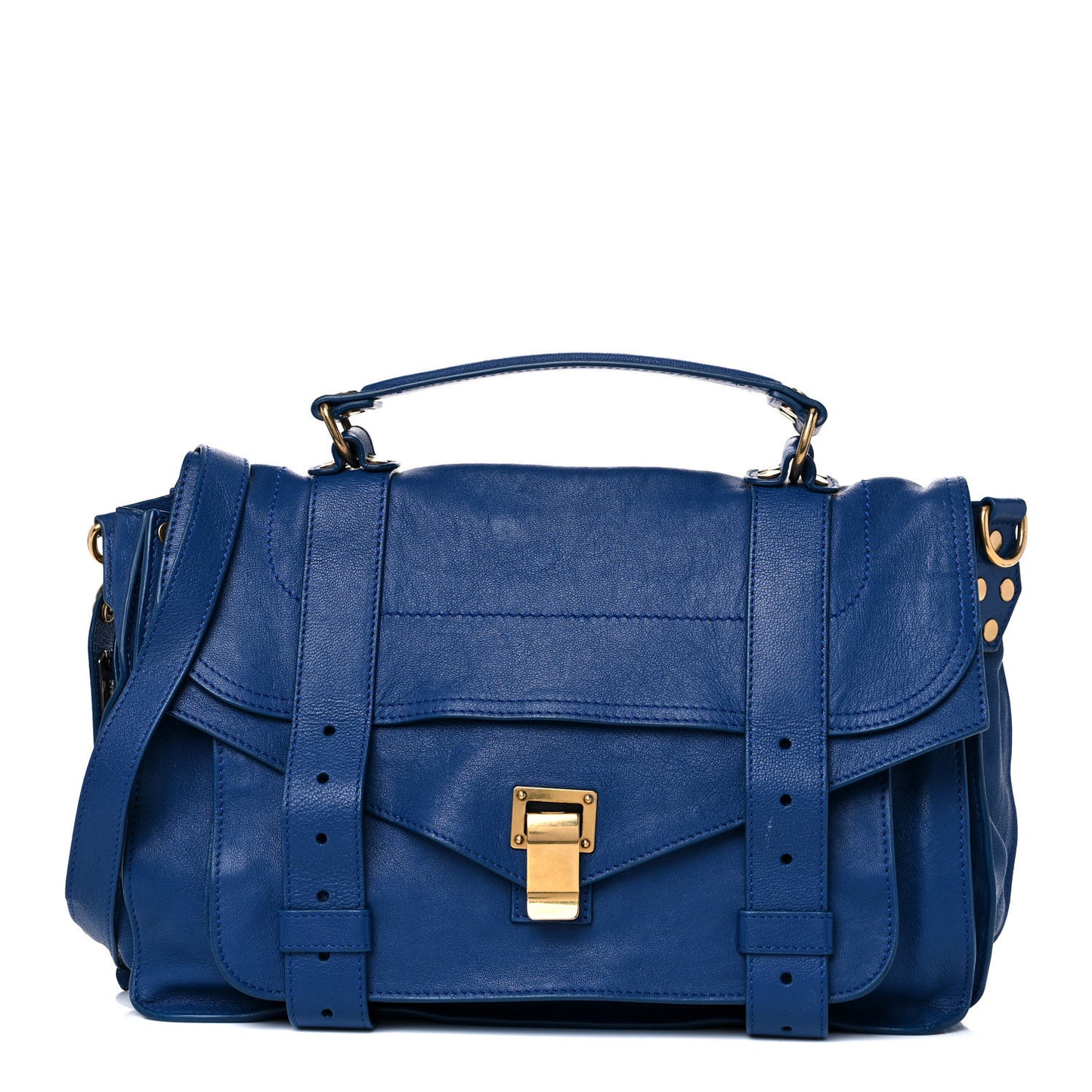 Lambskin Medium PS1 Satchel Blue