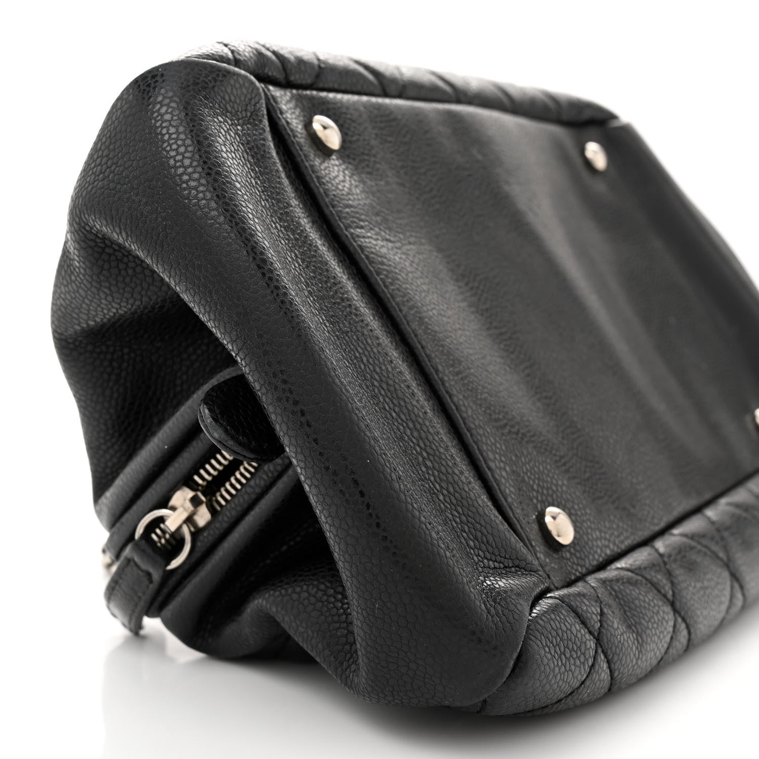 Chanel Caviar Quilted Timeless CC Shoulder Bag Black 9 of 12