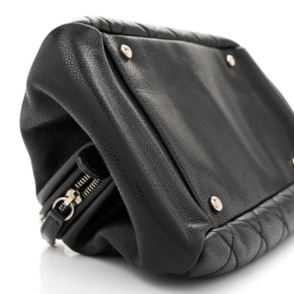 Chanel Caviar Quilted Timeless CC Shoulder Bag Black 9 of 12