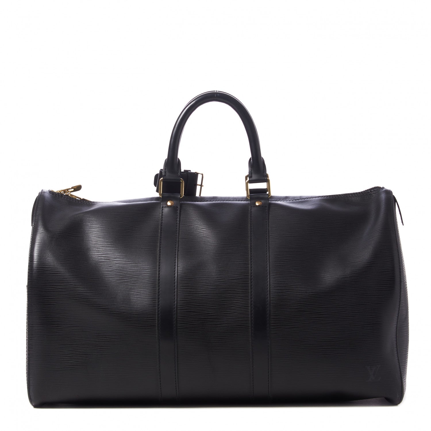 Louis Vuitton Epi Keepall 45 Black 1 of 9