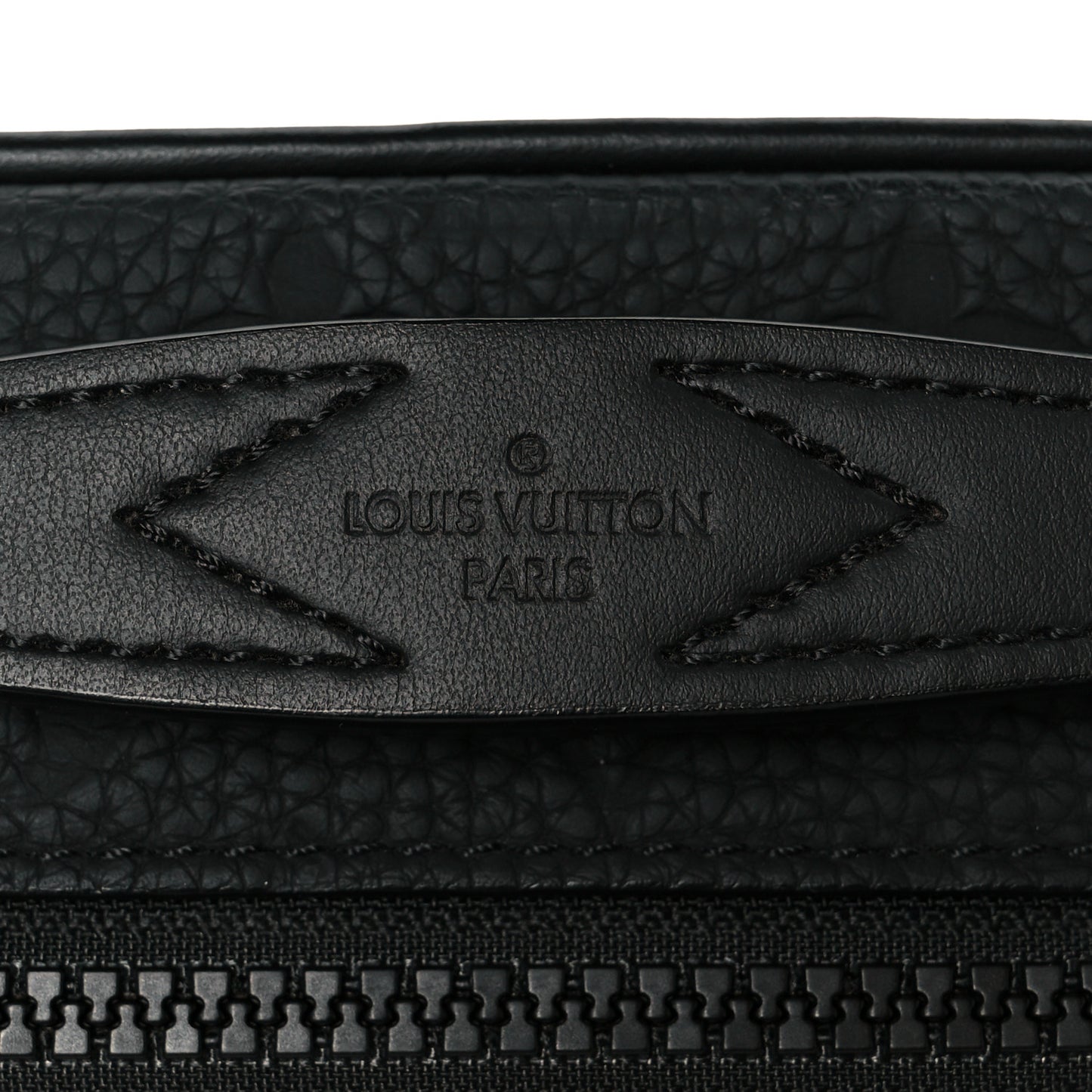 Taurillon Monogram S Lock Messenger Black