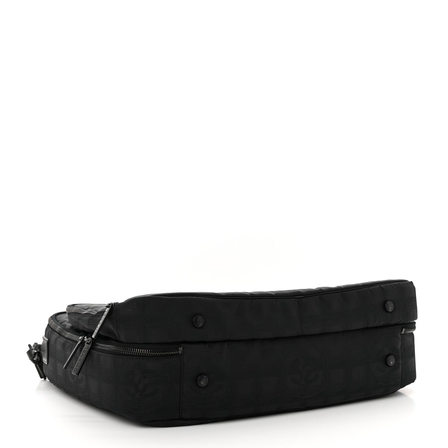 Nylon Travel Laptop Briefcase Black