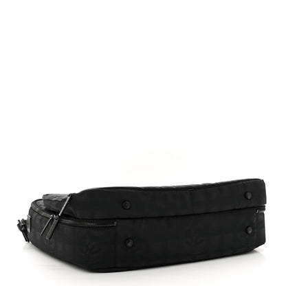 Chanel Nylon Travel Laptop Briefcase Black 5 of 17