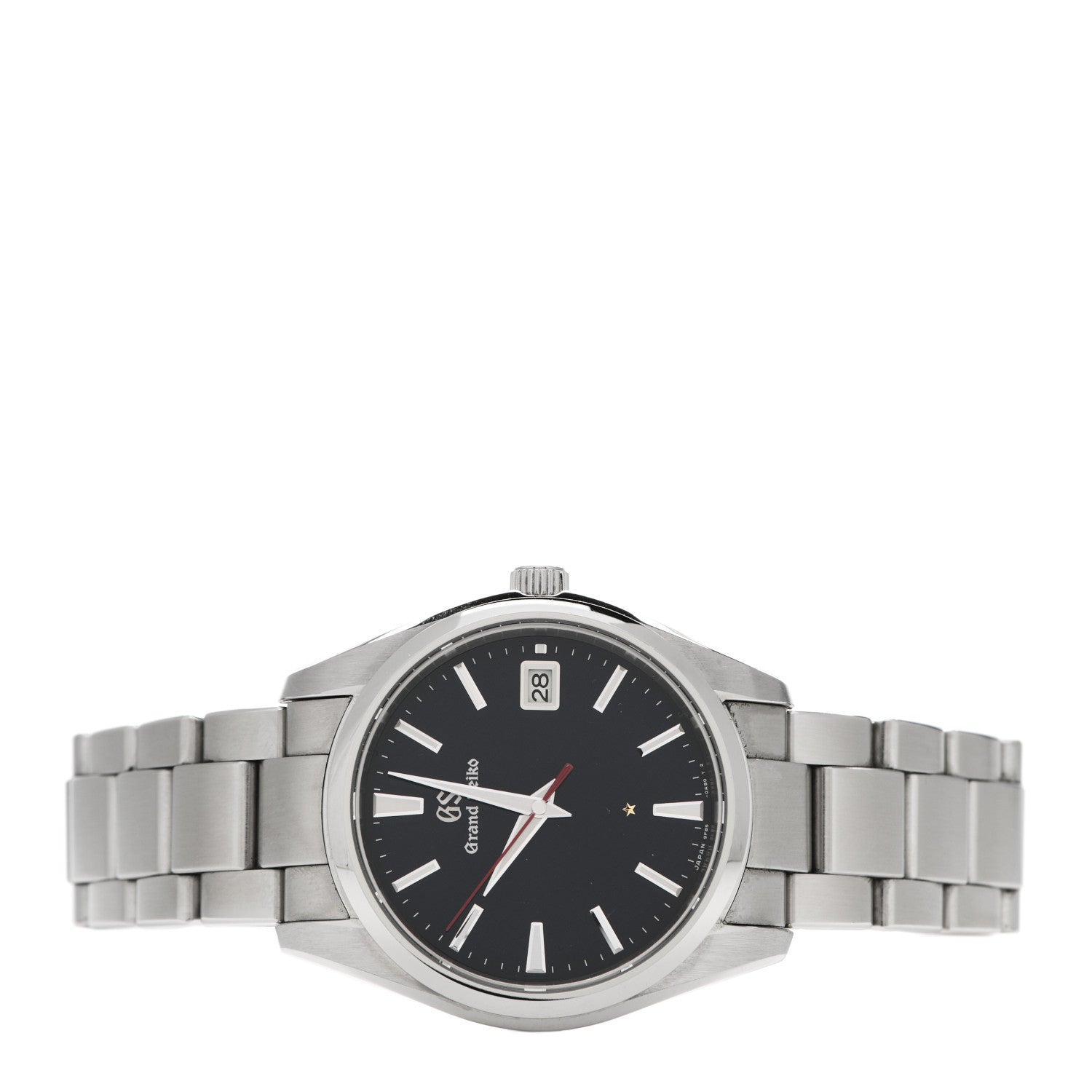 Grand Seiko Stainless Steel 40mm Heritage Collection Quartz Watch Black SBGP007 2 of 5