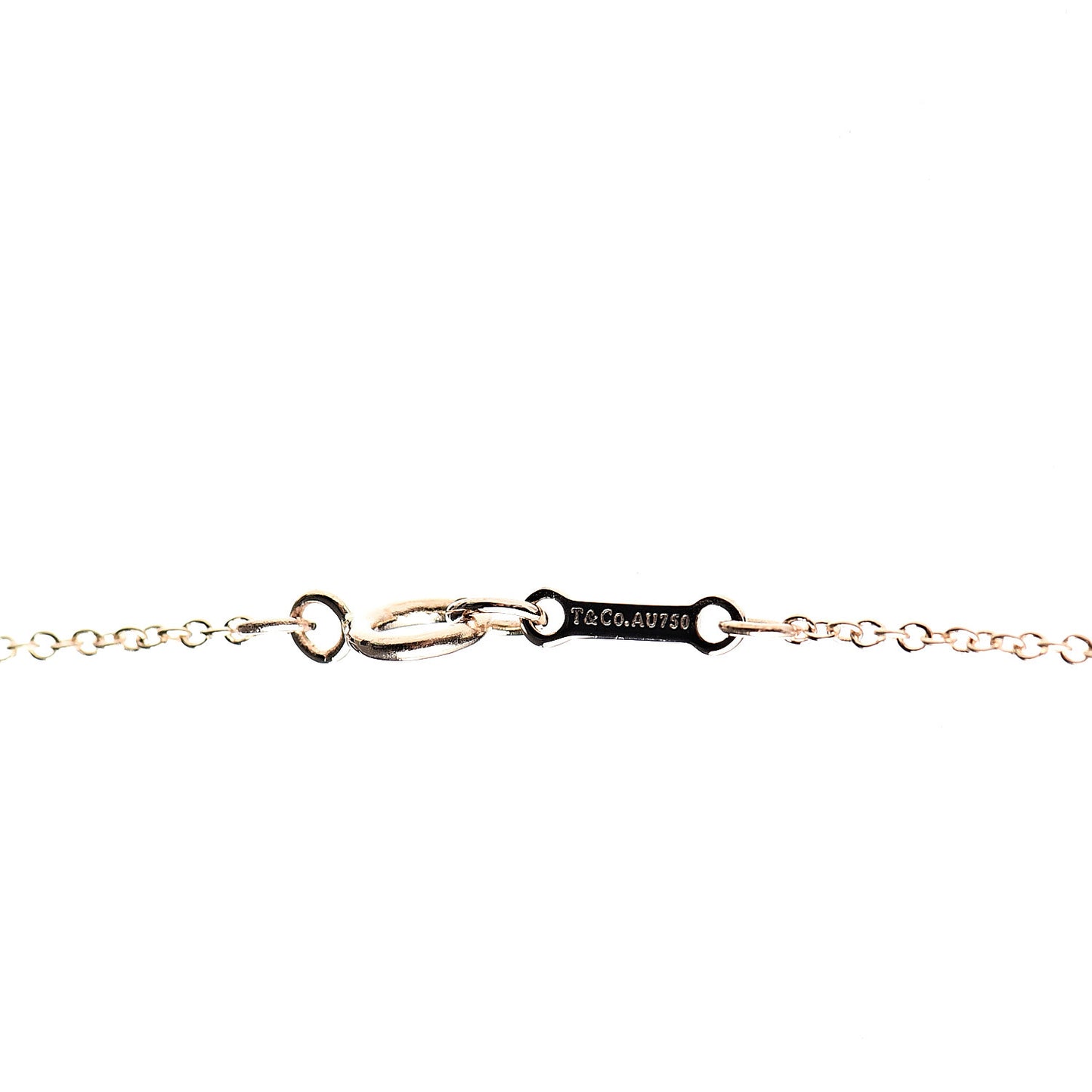 18K Rose Gold Paloma's Melody Circle Pendant Necklace
