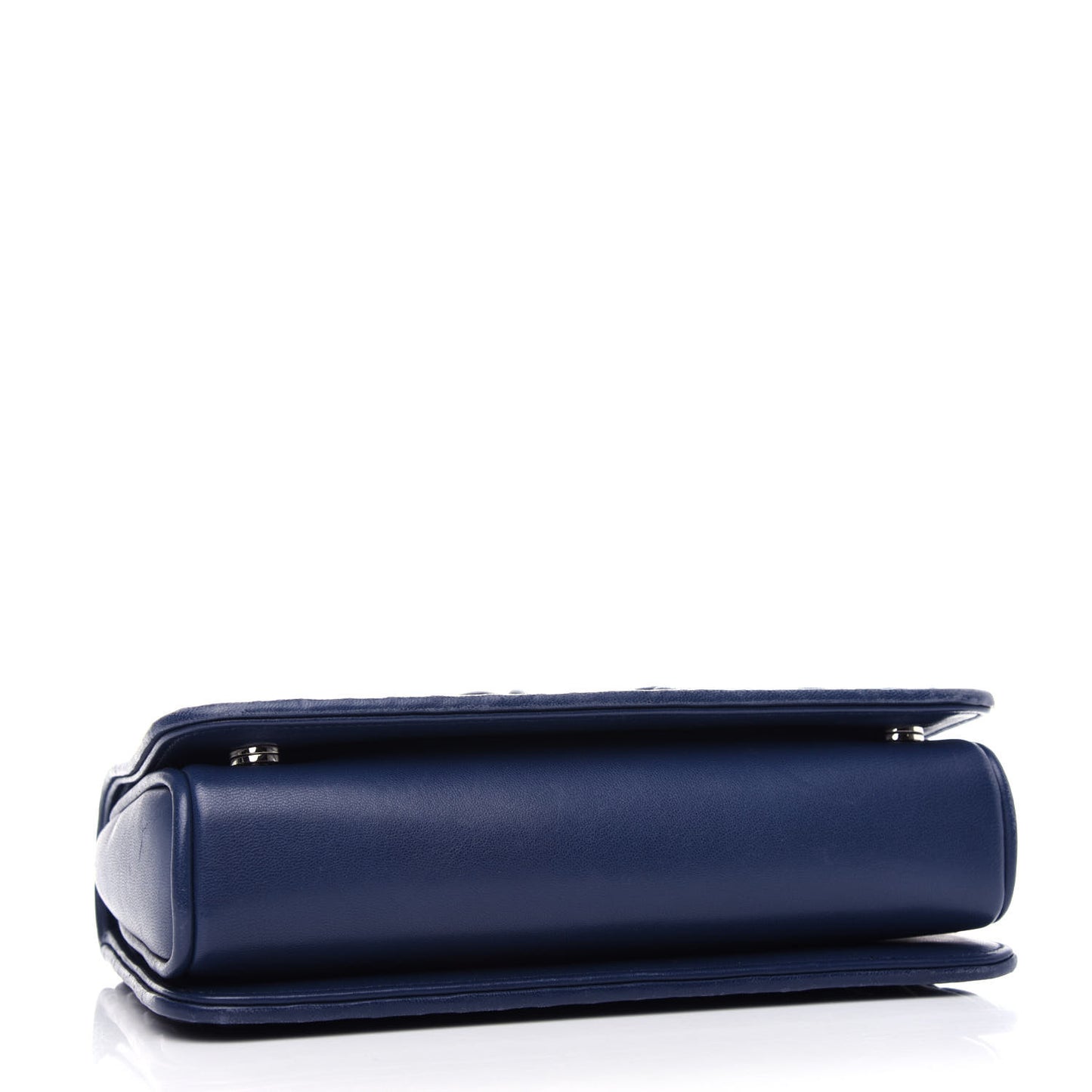 Nappa Matelasse Club Shoulder Bag Oltremare