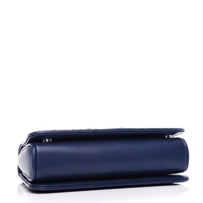 Miu Miu Nappa Matelasse Club Shoulder Bag Oltremare 4 of 11