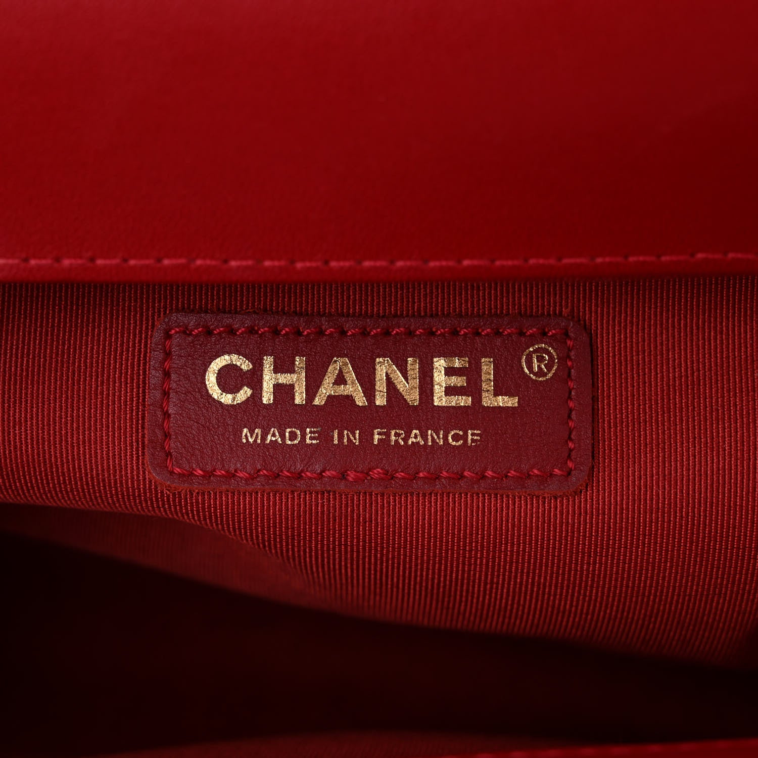 Chanel Lambskin Quilted Medium Boy Flap Red 6 of 12