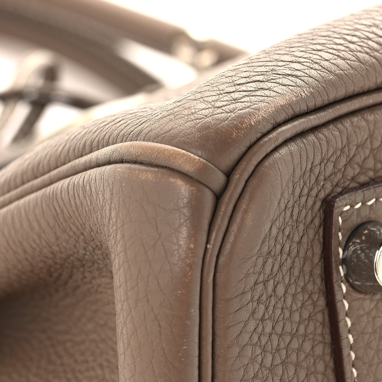 Hermes Togo Birkin 30 Etoupe 9 of 12