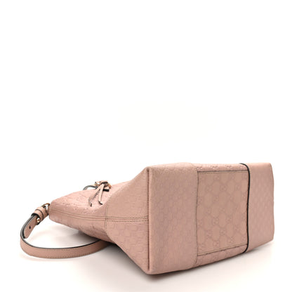 Gucci Guccissima Medium Bree Foldover Tote Soft Pink 4 of 10