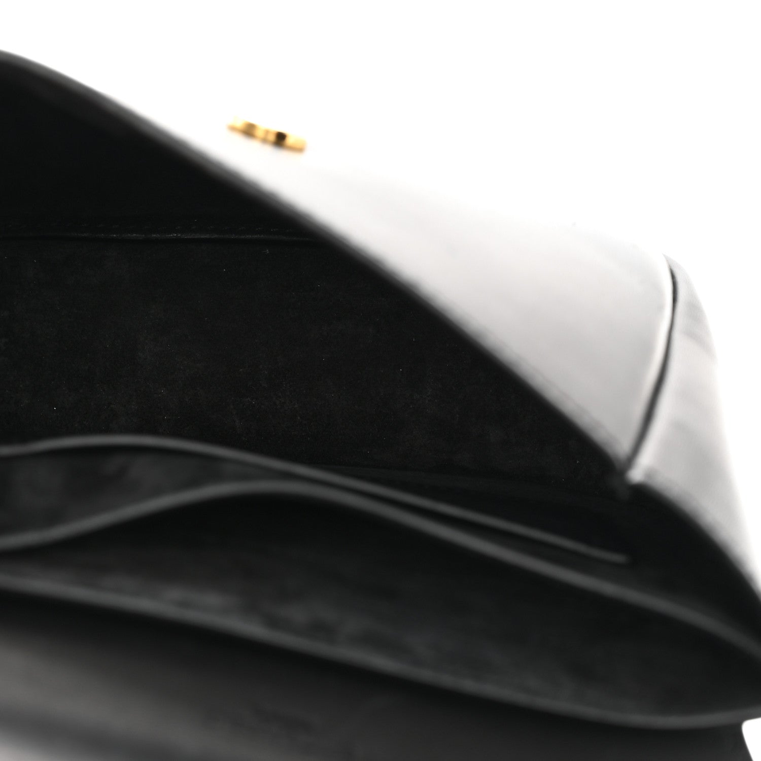 Saint Laurent Smooth Calfskin Classic Monogram Small Kaia Satchel Black 5 of 11