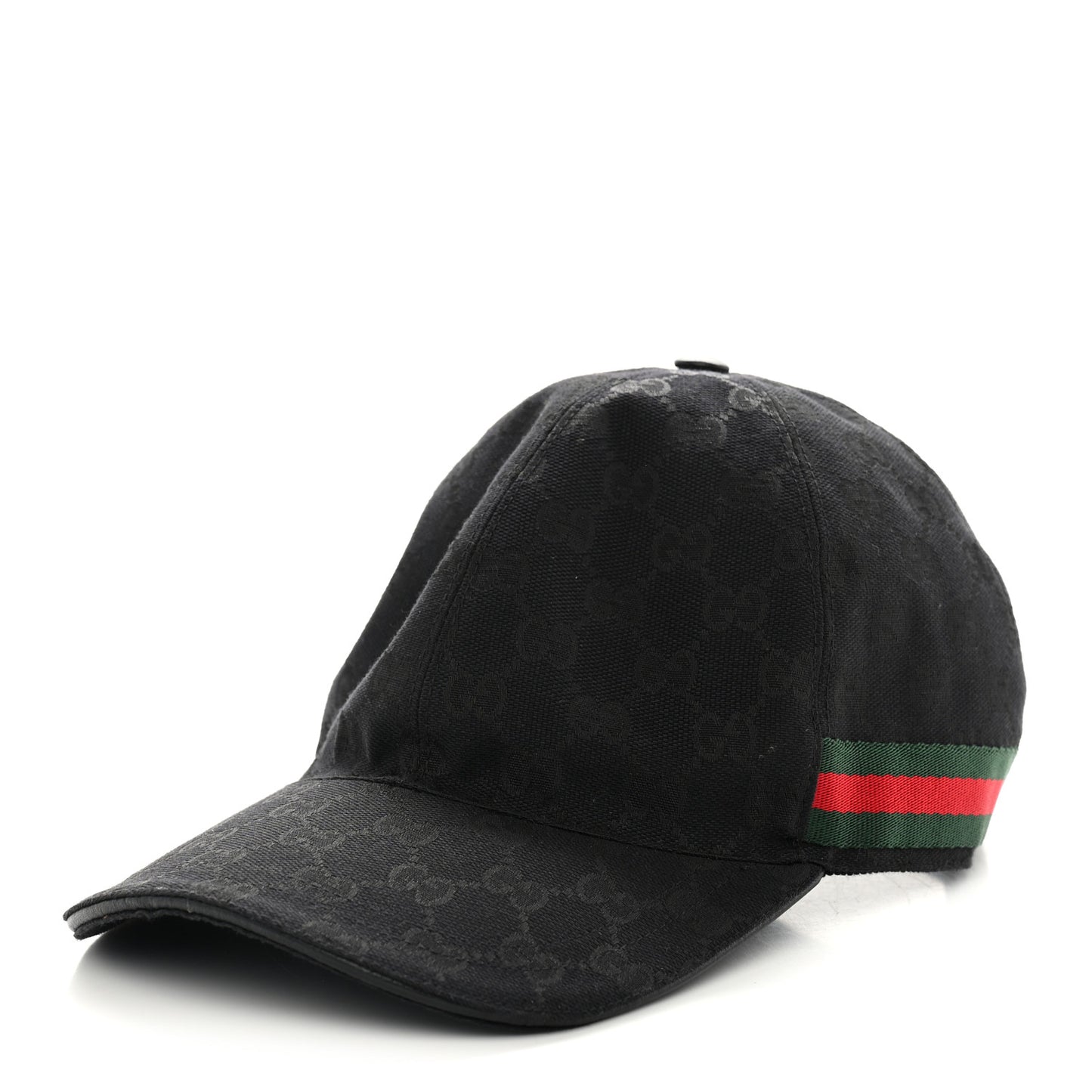 Monogram Web Baseball Hat XL Black