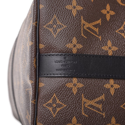 Louis Vuitton Monogram Macassar Keepall Bandouliere 45 7 of 7