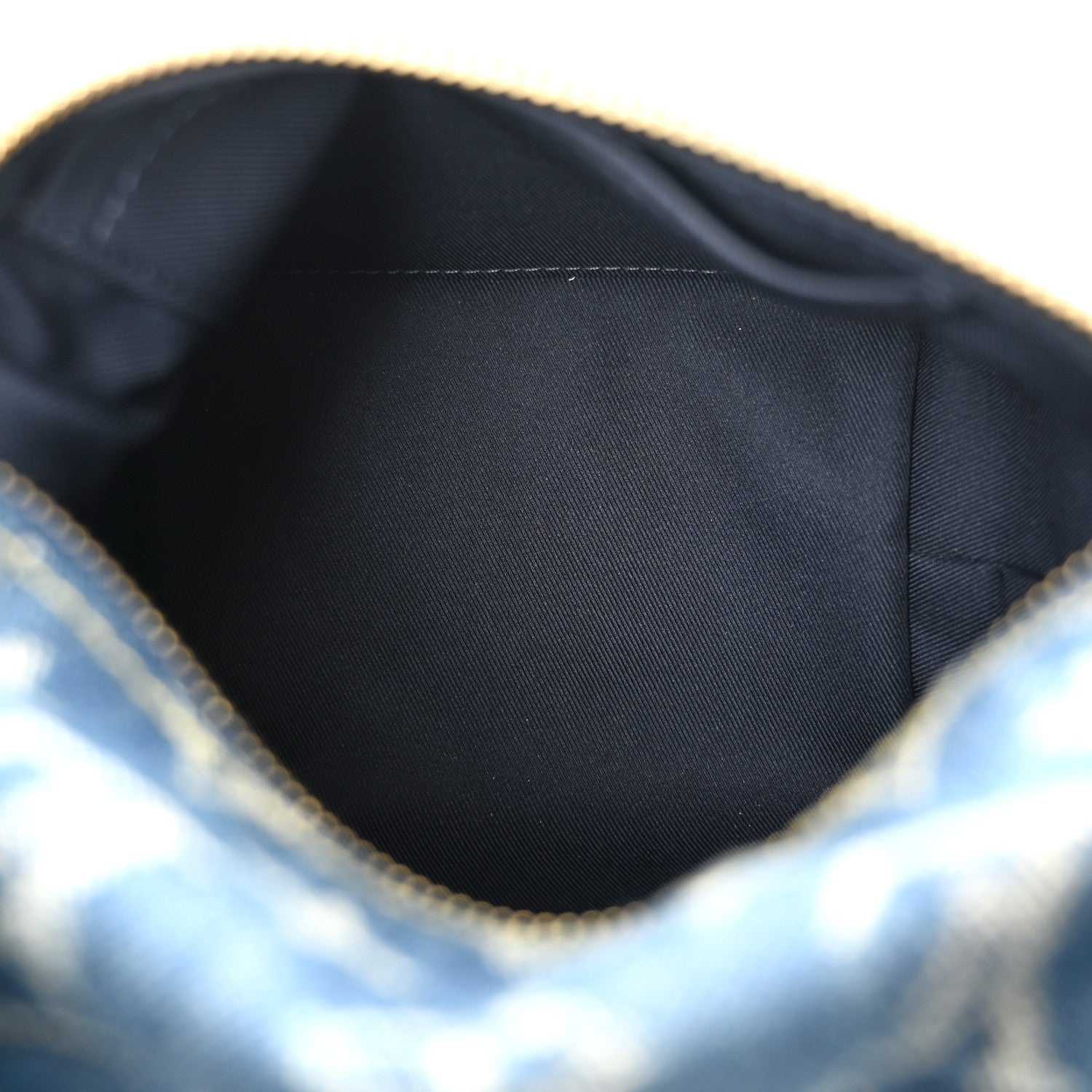 Louis Vuitton X NIGO Taurillon Monogram Denim Japanese Cruiser Blue 5 of 9