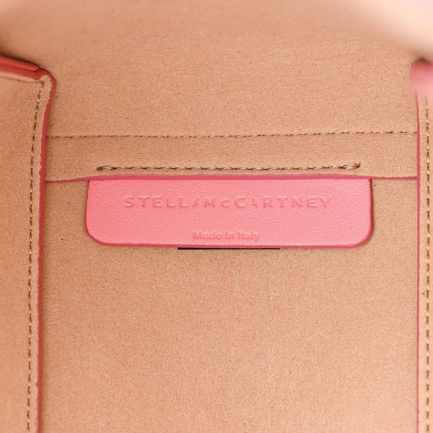 Eco Alter Nappa East West Perforated Tote Pink
