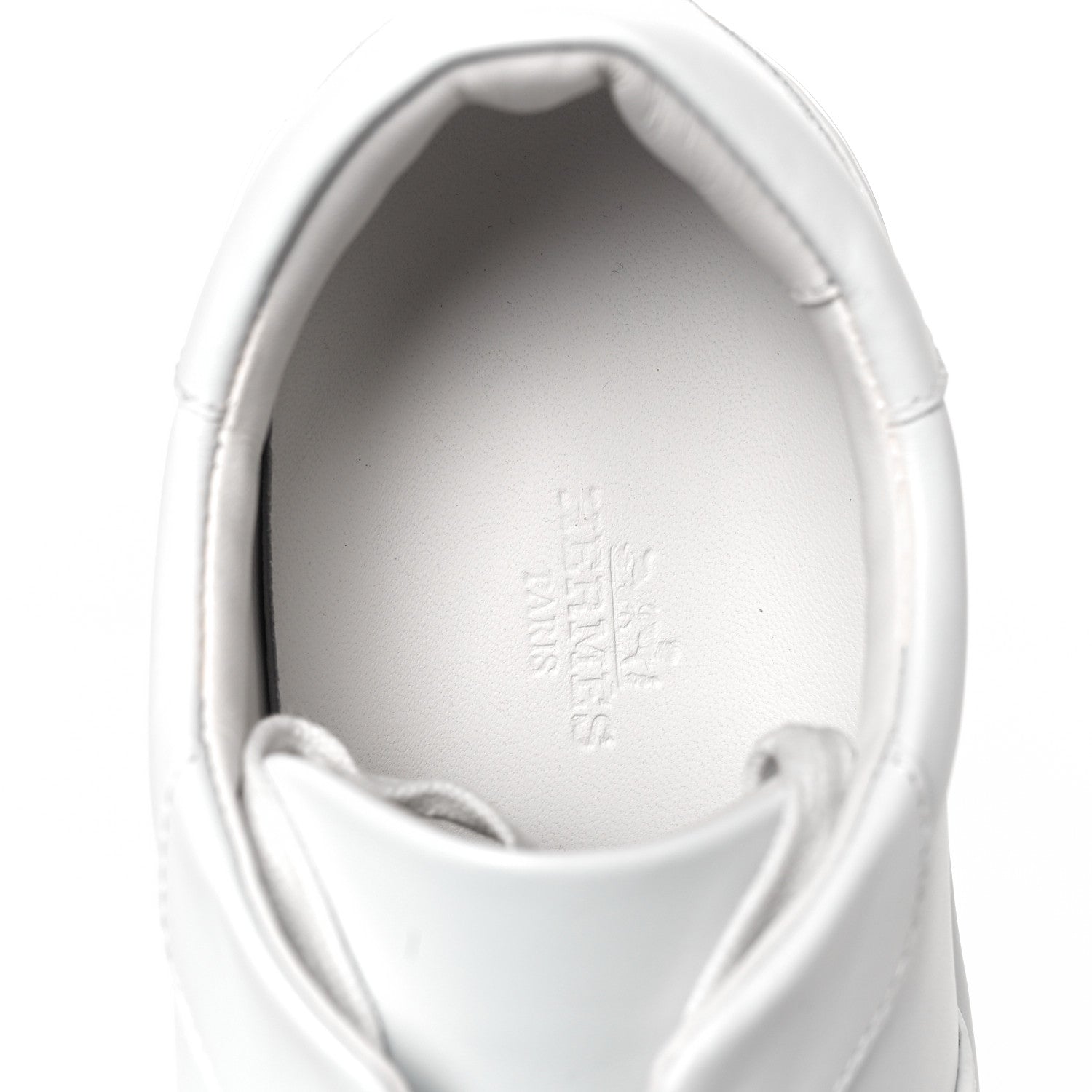 Hermes Calfskin Day Sneakers 37 White 5 of 8