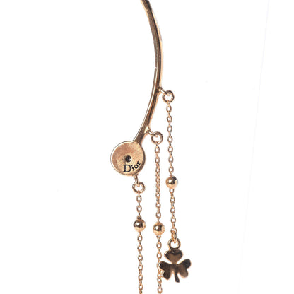 Christian Dior Pearl Shiny-D Earring Gold 4 of 5