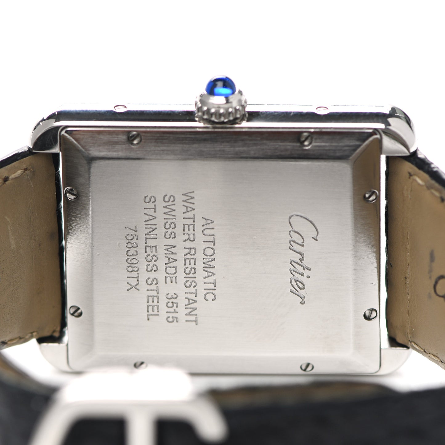 Stainless Steel Alligator 31mm Tank Solo Automatic Watch