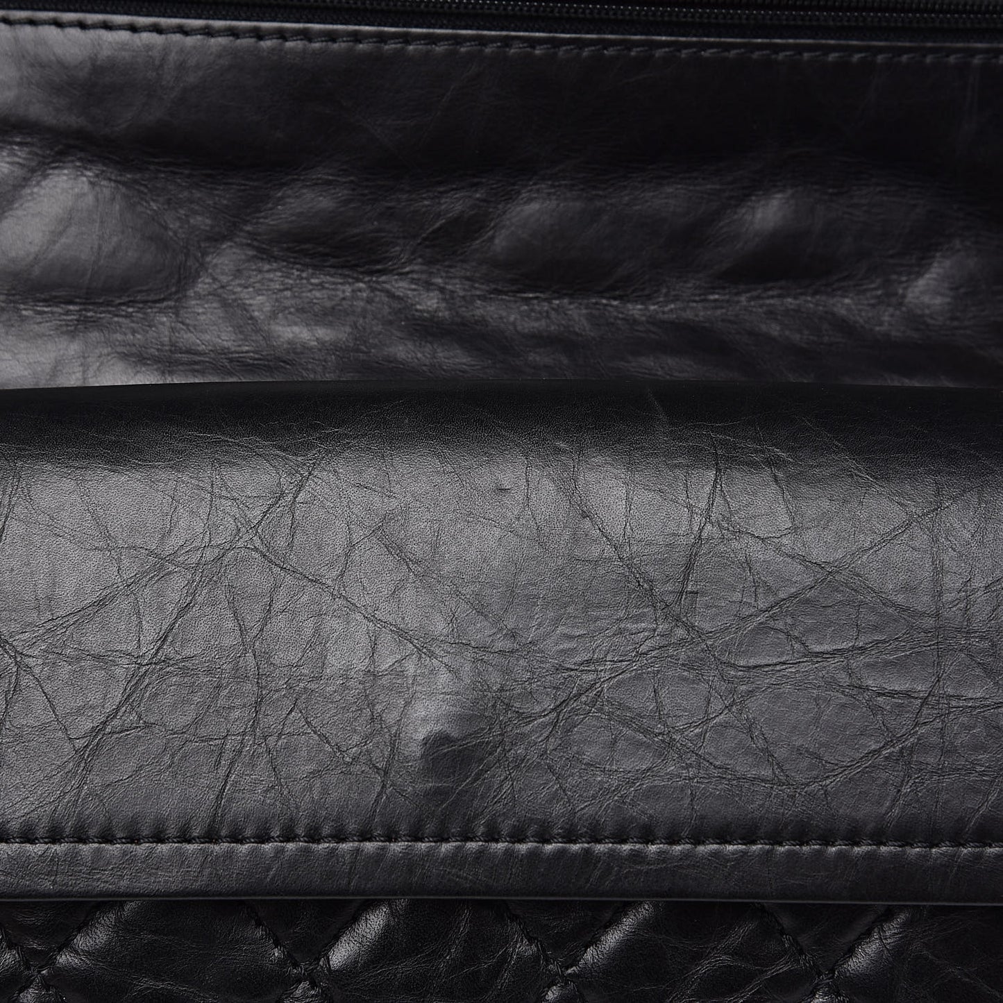 Aged Calfskin 50th Anniversary 2.55 Reissue 225 Flap Black