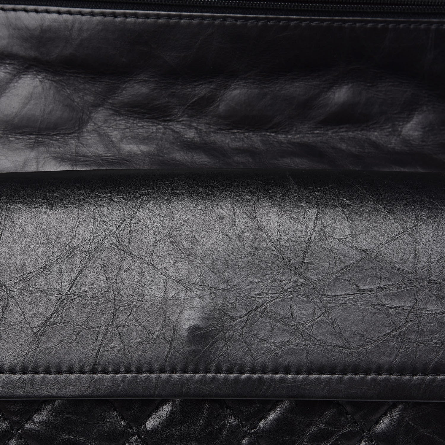 Chanel Aged Calfskin 50th Anniversary 2.55 Reissue 225 Flap Black 12 of 14