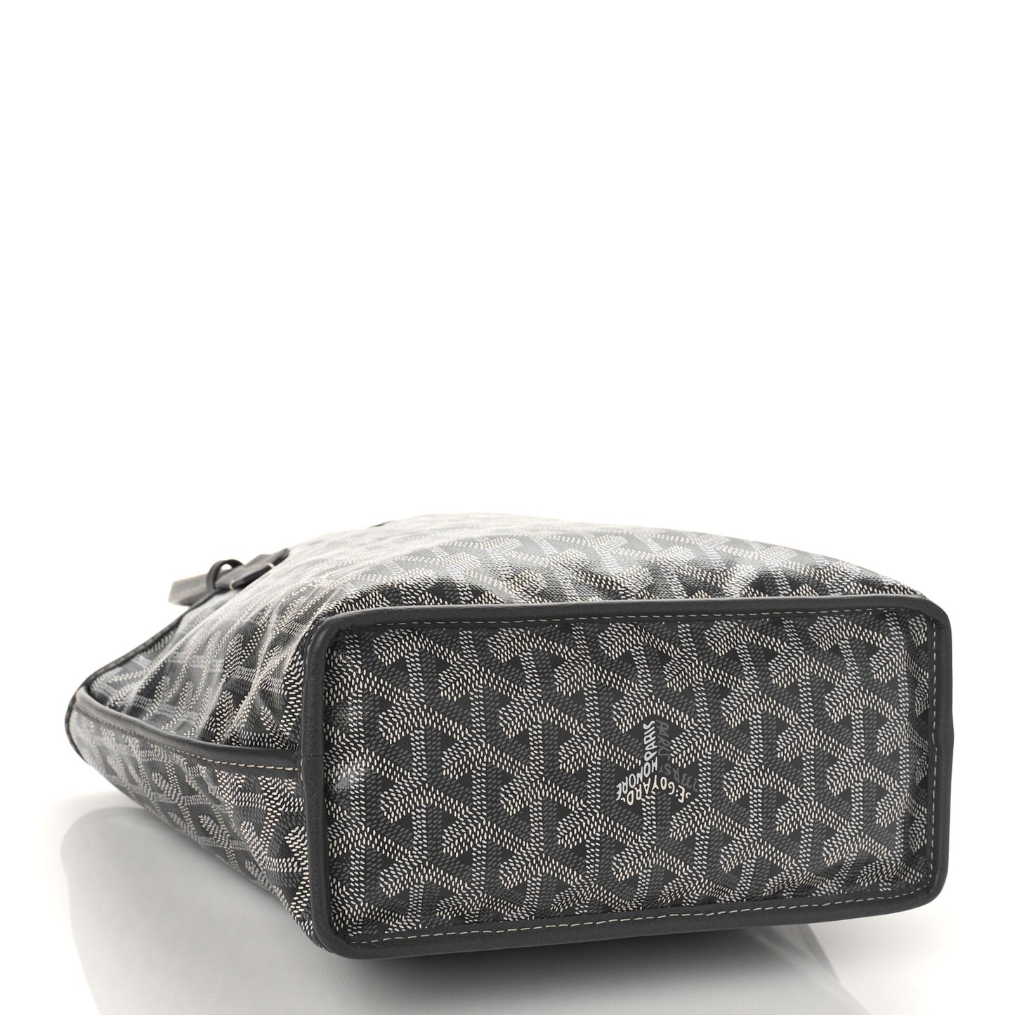 Goyardine Reversible Mini Anjou Grey